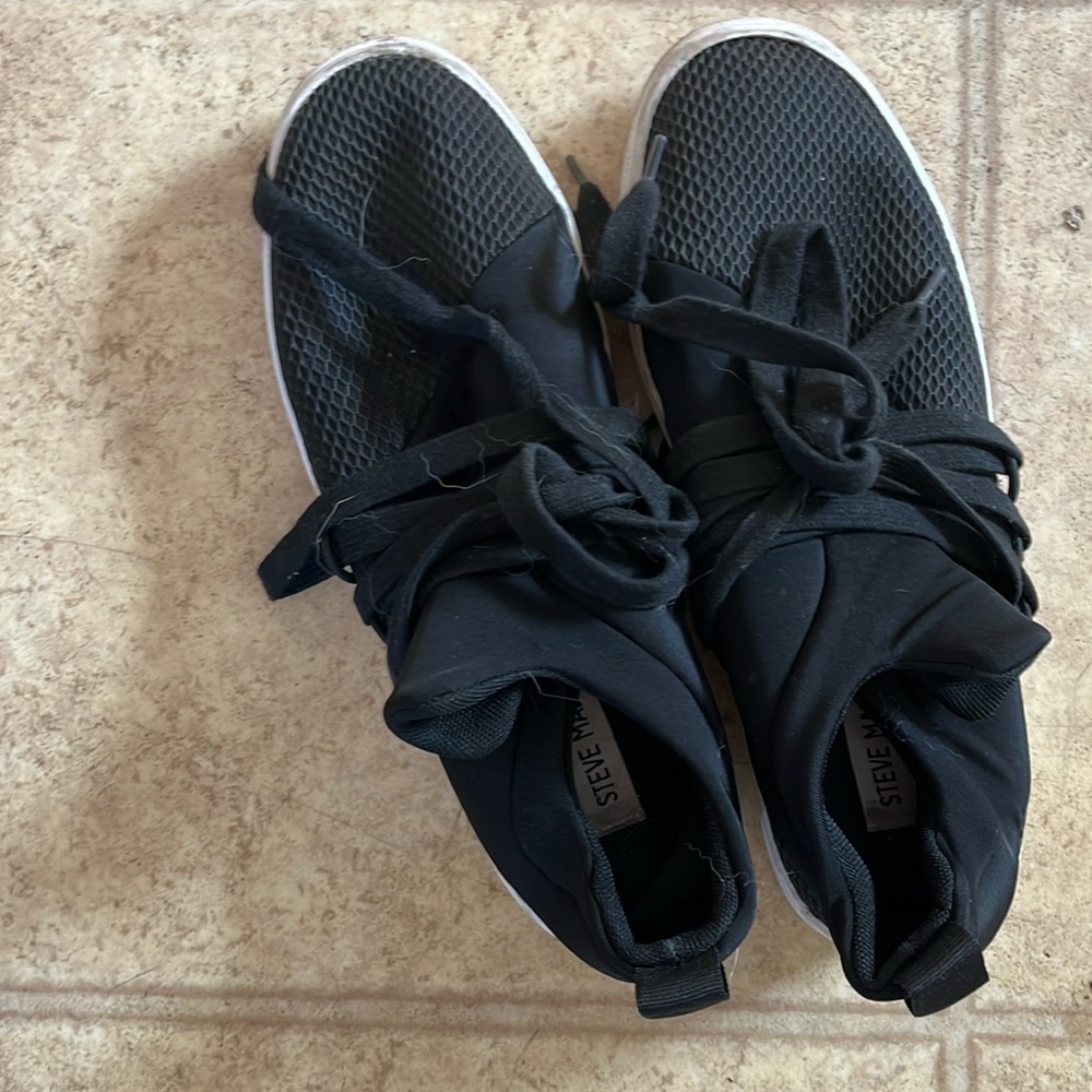black shoes